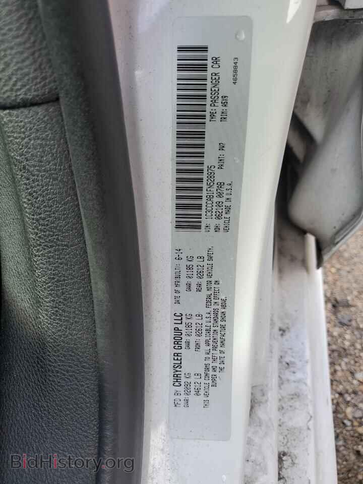 2015 CHRYSLER 200 - VIN: 1C3CCCAB1FN528975 - Фото 12