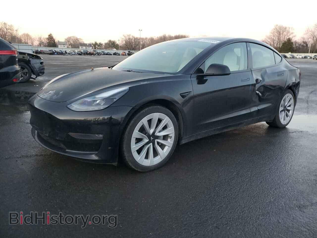 Photo 5YJ3E1EB9MF066357 - TESLA MODEL 3 2021