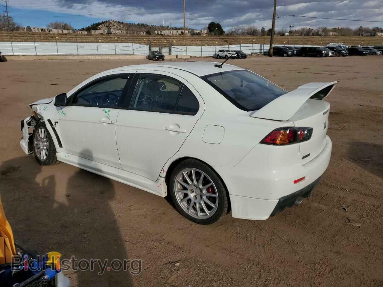 2013 MITSUBISHI EVO - VIN: JA32W8FV4DU018104 - Фото 2