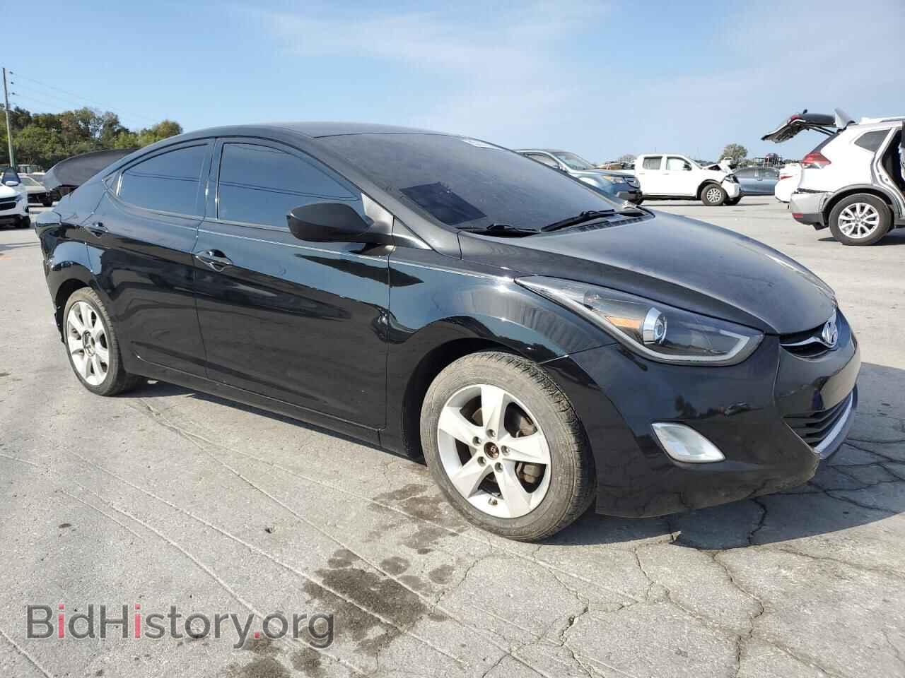 2013 HYUNDAI ELANTRA - VIN: KMHDH4AEXDU020908 - Фото 4