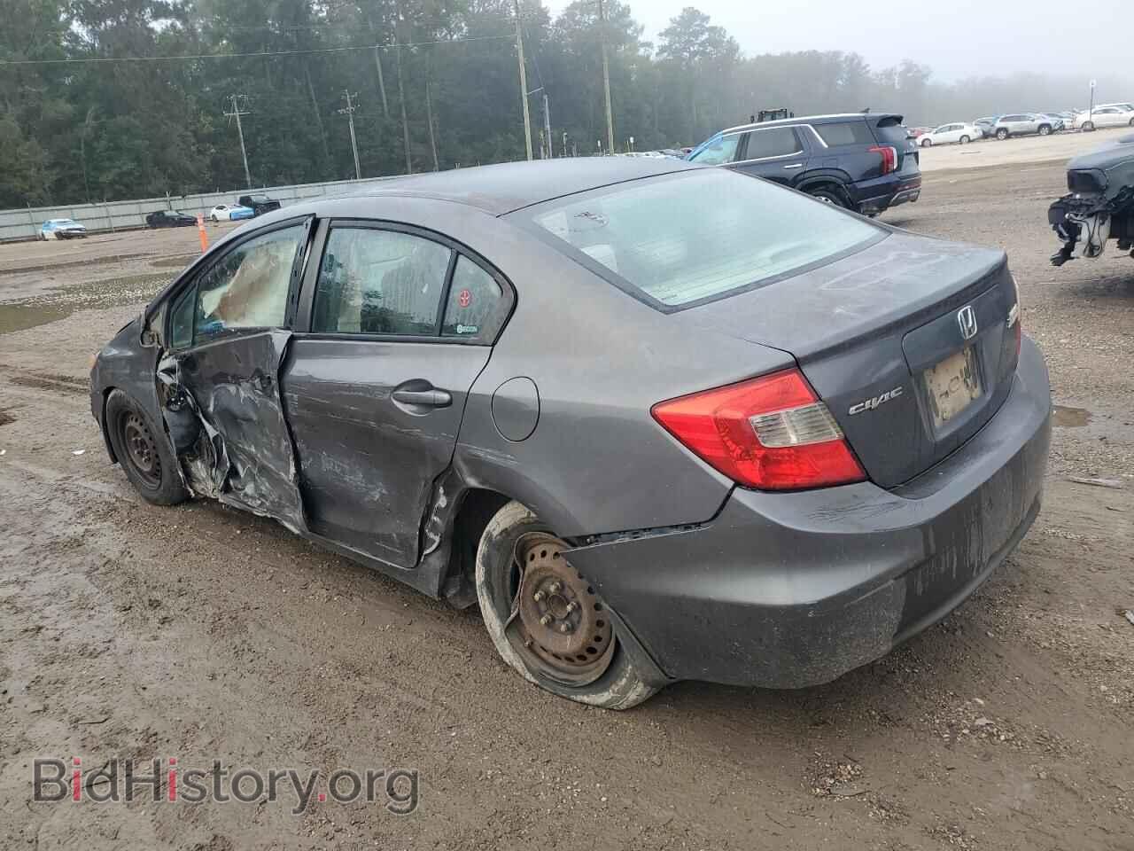 2012 HONDA CIVIC - VIN: 2HGFB2F55CH599675 - Фото 2