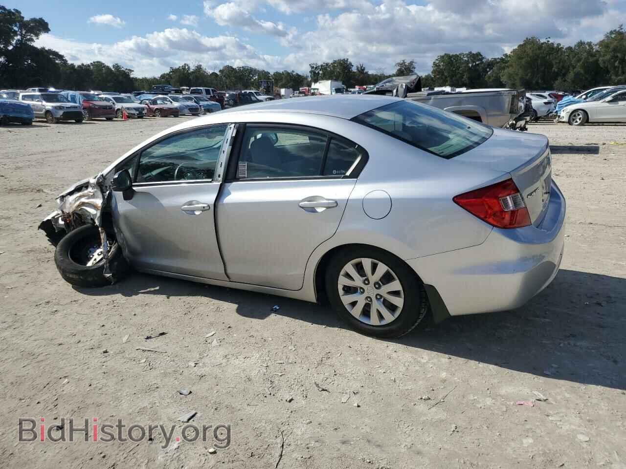 2012 HONDA CIVIC - VIN: 2HGFB2F56CH301165 - Фото 2