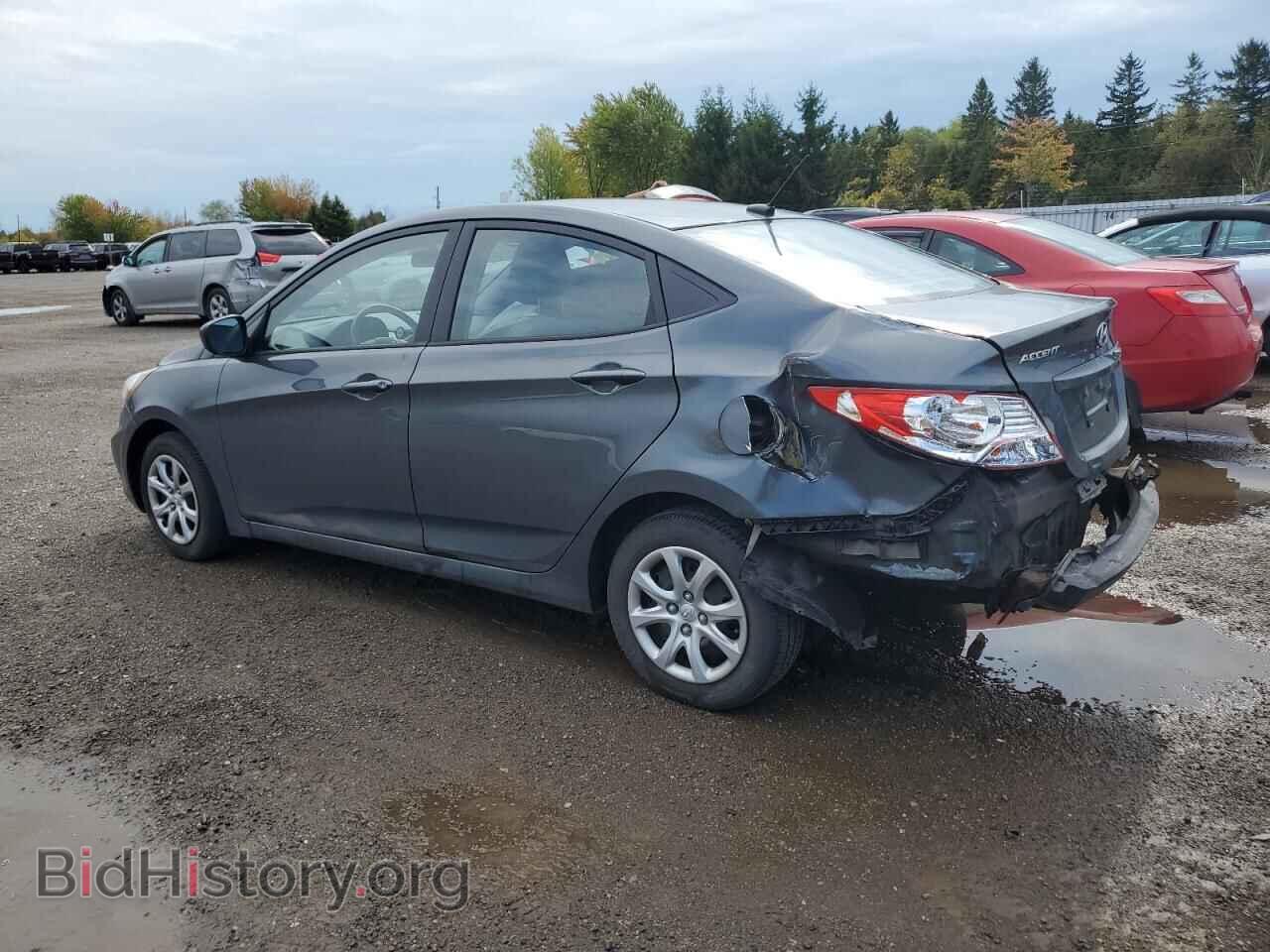 2013 HYUNDAI ACCENT - VIN: KMHCT4AE6DU405571 - Фото 2