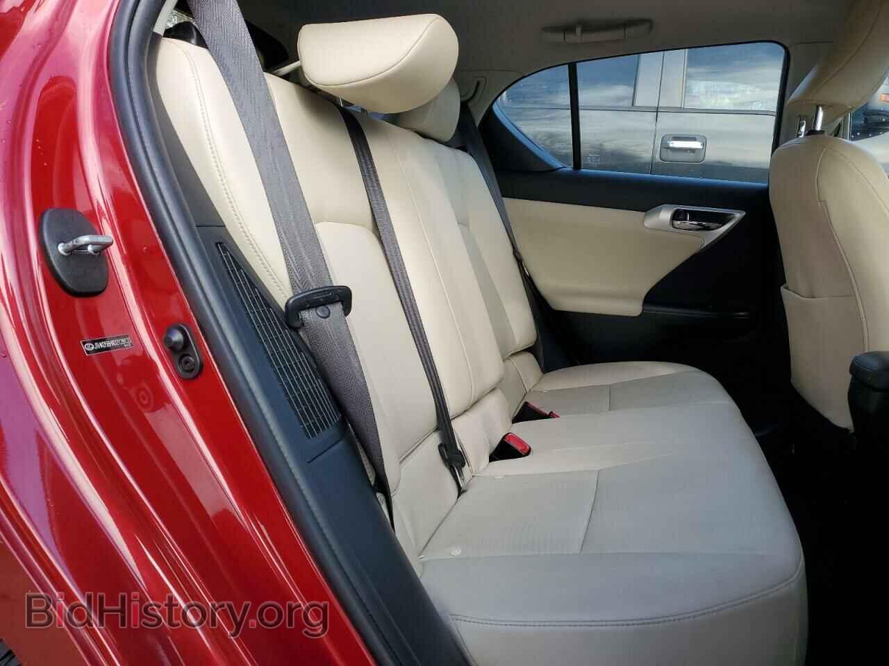 2013 LEXUS CT 200 - VIN: JTHKD5BHXD2128123 - Фото 10