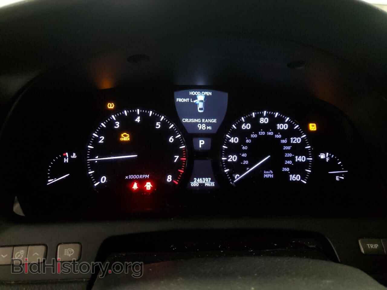 2010 LEXUS LS460 - VIN: JTHDL5EF8A5001208 - Фото 9