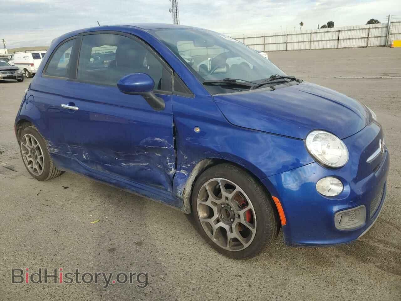 2012 FIAT 500 - VIN: 3C3CFFBR9CT104833 - Фото 4