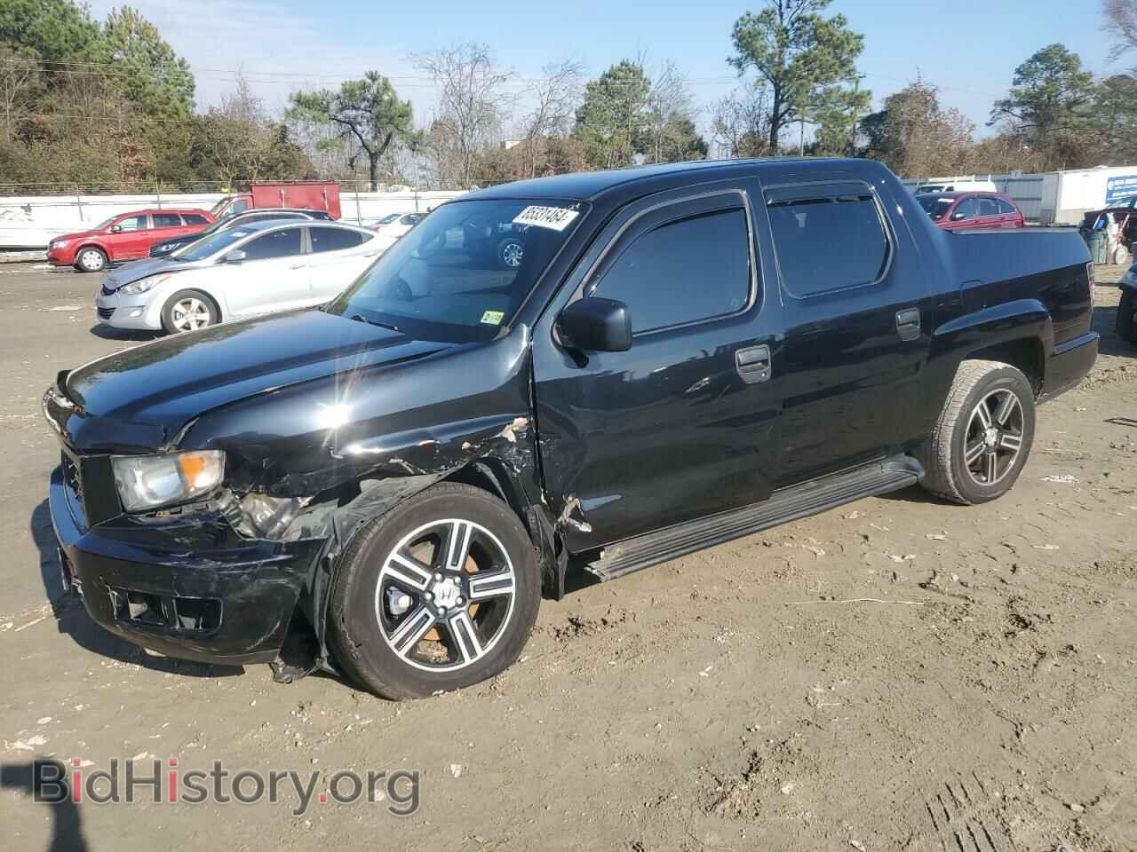 Photo 5FPYK1F70EB010681 - HONDA RIDGELINE 2014