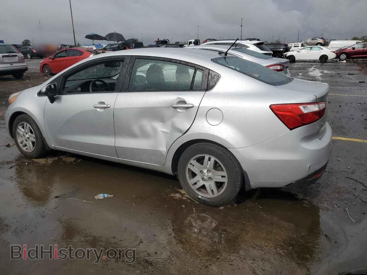 2014 KIA RIO - VIN: KNADM4A37E6323842 - Фото 2