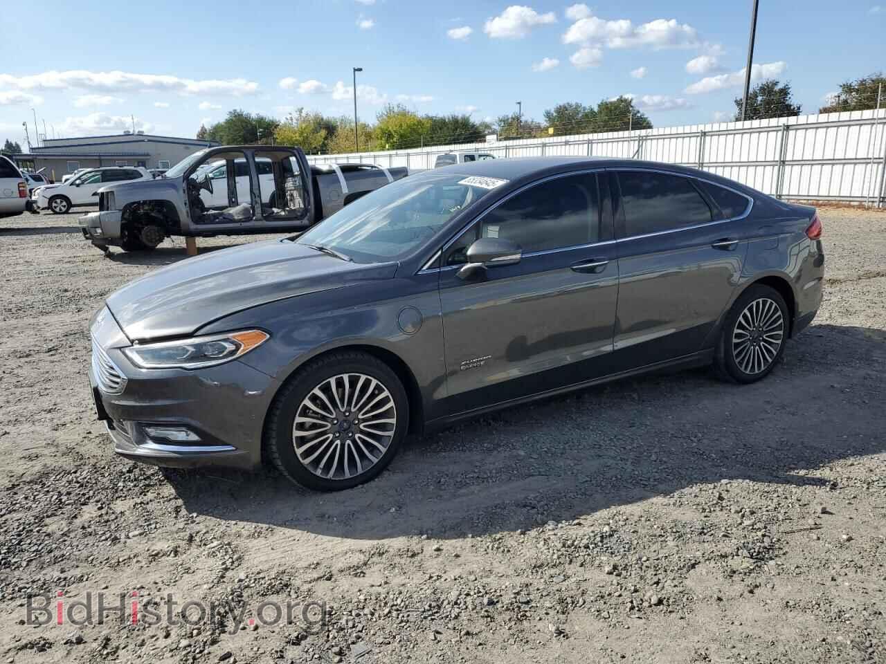 Photo 3FA6P0PU4HR330059 - FORD FUSION 2017