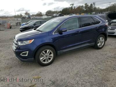 2016 Ford EDGE SEL, синий — VIN 2FMPK3J93GBC63238, Copart