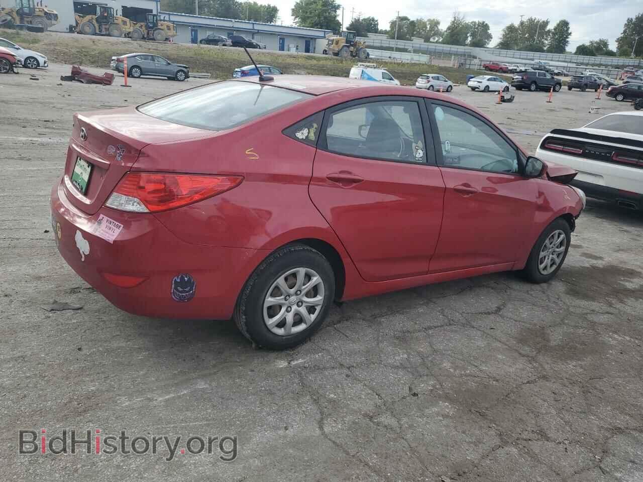 2014 HYUNDAI ACCENT - VIN: KMHCT4AEXEU704286 - Фото 3