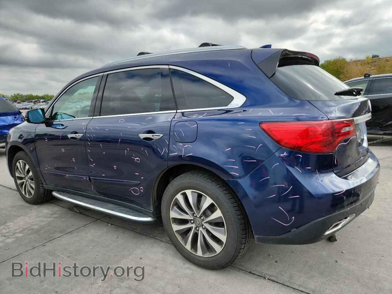 2014 ACURA MDX - VIN: 5FRYD4H45EB004655 - Фото 2
