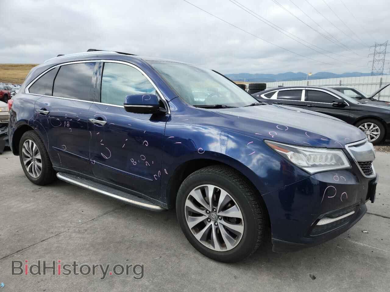2014 ACURA MDX - VIN: 5FRYD4H45EB004655 - Фото 4