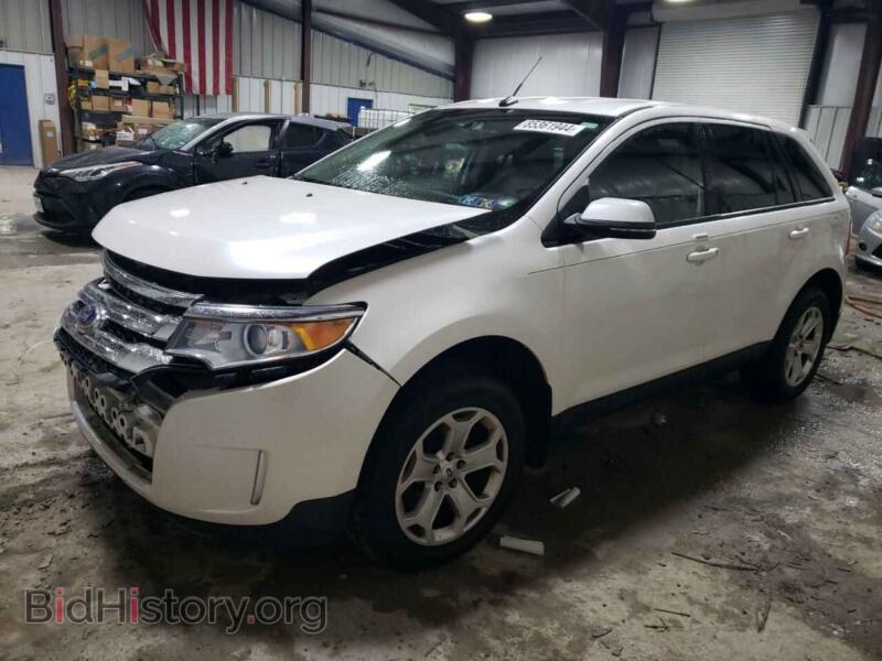 2014 Ford EDGE SEL (VIN 2FMDK4JCXEBB84621) — фото 1 из 12, Copart, повреждение: передняя часть