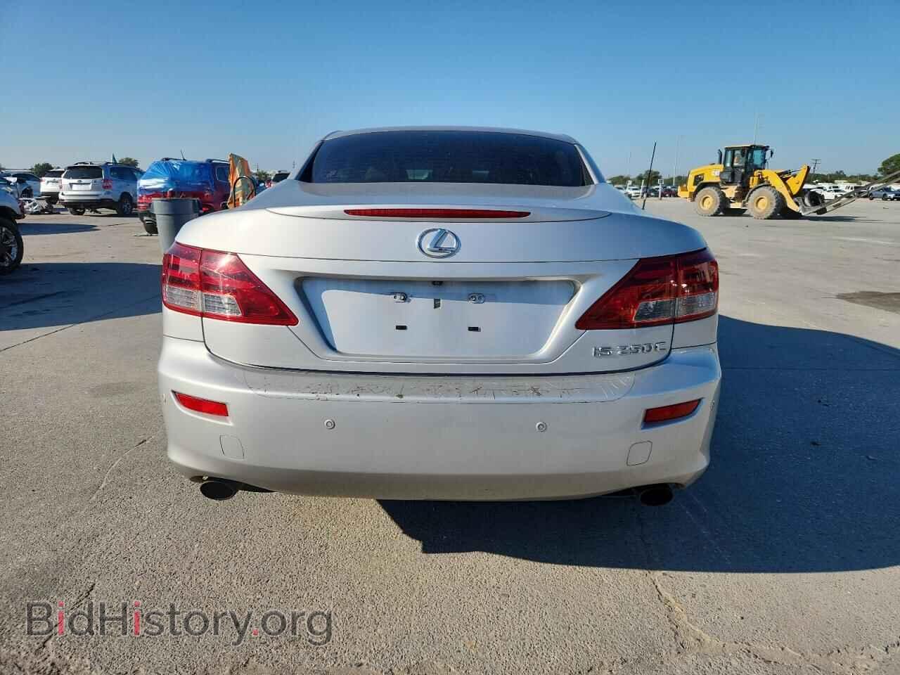2012 LEXUS IS - VIN: JTHFF2C21C2521706 - Фото 6