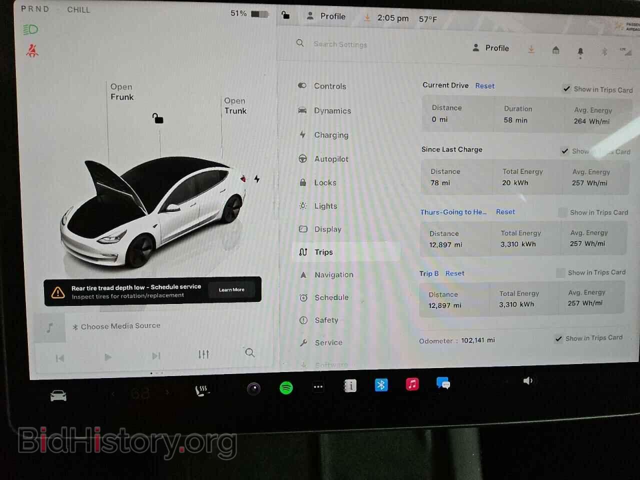 2022 TESLA MODEL 3 - VIN: 5YJ3E1EA5NF289715 - Фото 9