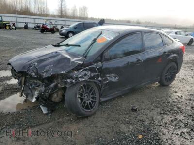 2016 Ford FOCUS SE, черный — VIN 1FADP3F2XGL230733, Copart