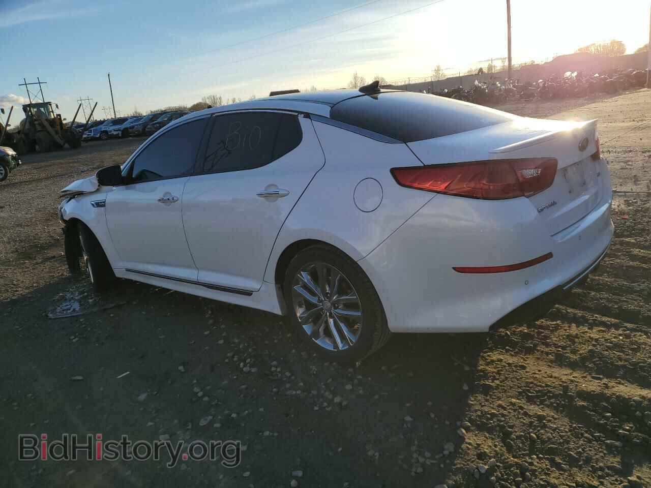 2015 KIA OPTIMA - VIN: 5XXGR4A64FG357767 - Фото 2