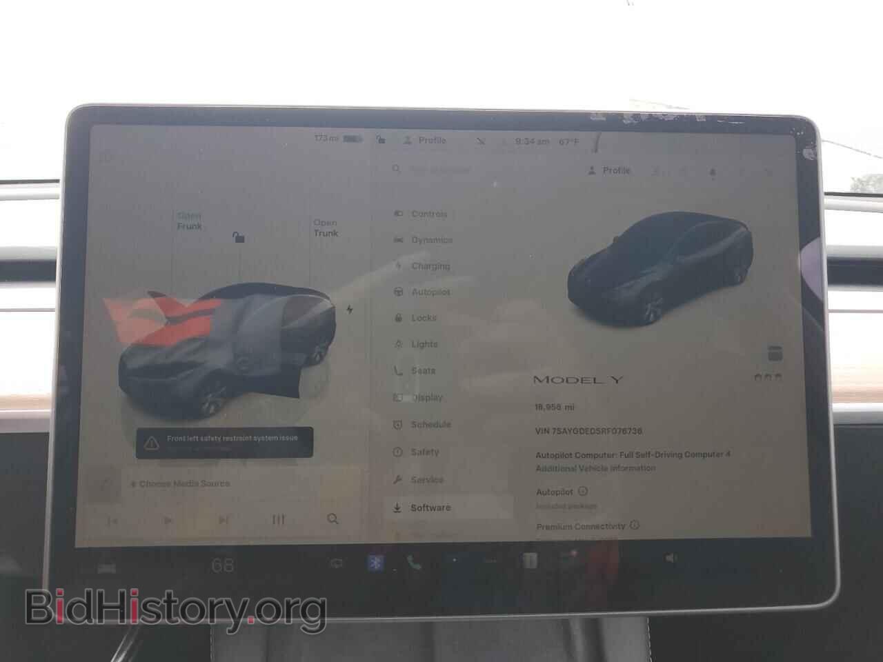 2024 TESLA MODEL Y - VIN: 7SAYGDED5RF076736 - Photo 9