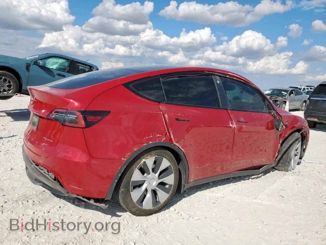 2022 TESLA MODEL Y - VIN: 7SAYGAEE7NF505022 - Фото 3