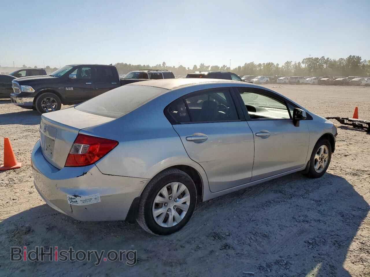 2012 HONDA CIVIC - VIN: 2HGFB2F59CH333673 - Photo 3