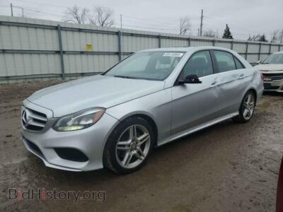 2014 Mercedes-Benz E-CLASS 350 4MATIC, серебристый — VIN WDDHF8JB9EA812372, Copart