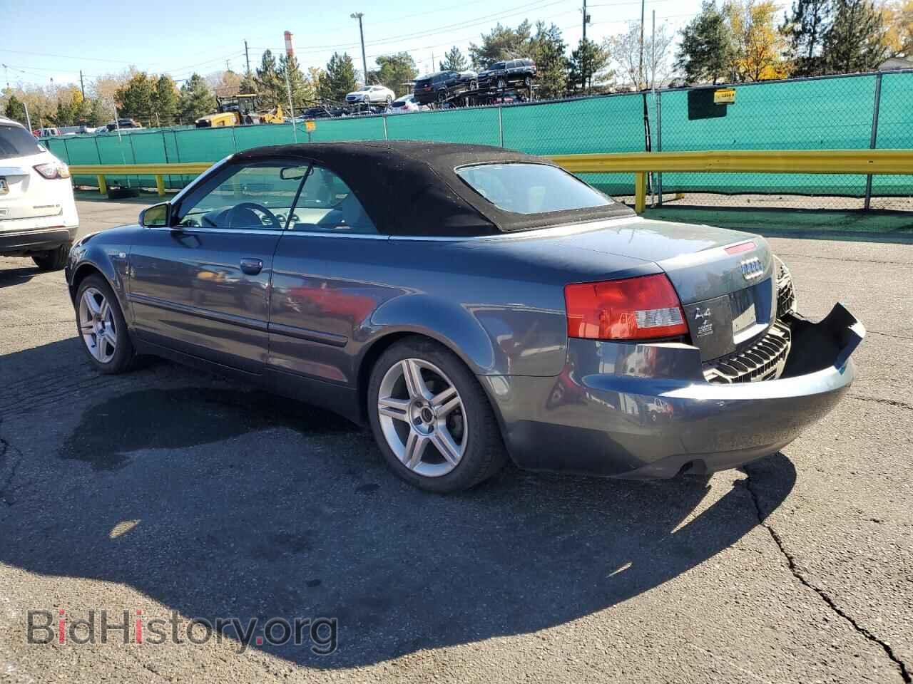 2005 AUDI A4 - VIN: WAUDT48H85K015297 - Фото 2