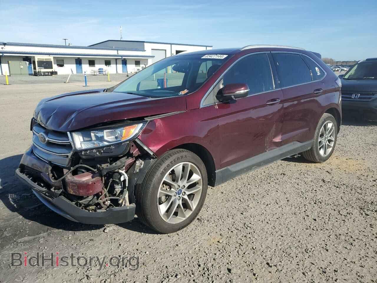 Фотография 2FMPK3K93HBC01323 - FORD EDGE 2017