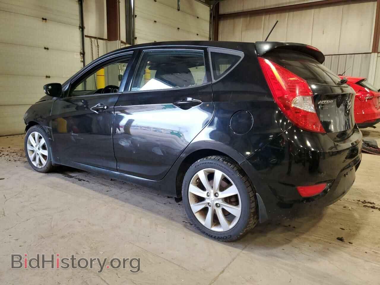 2014 HYUNDAI ACCENT - VIN: KMHCU5AE0EU154521 - Фото 2