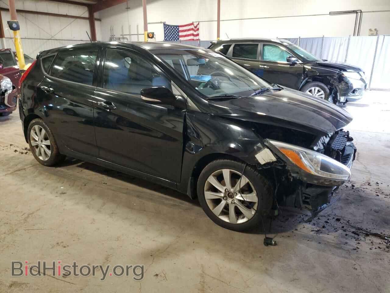 2014 HYUNDAI ACCENT - VIN: KMHCU5AE0EU154521 - Фото 4