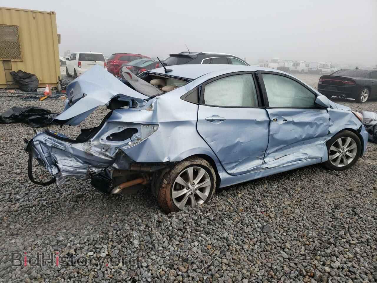 2012 HYUNDAI ACCENT - VIN: KMHCU4AE7CU239380 - Фото 3