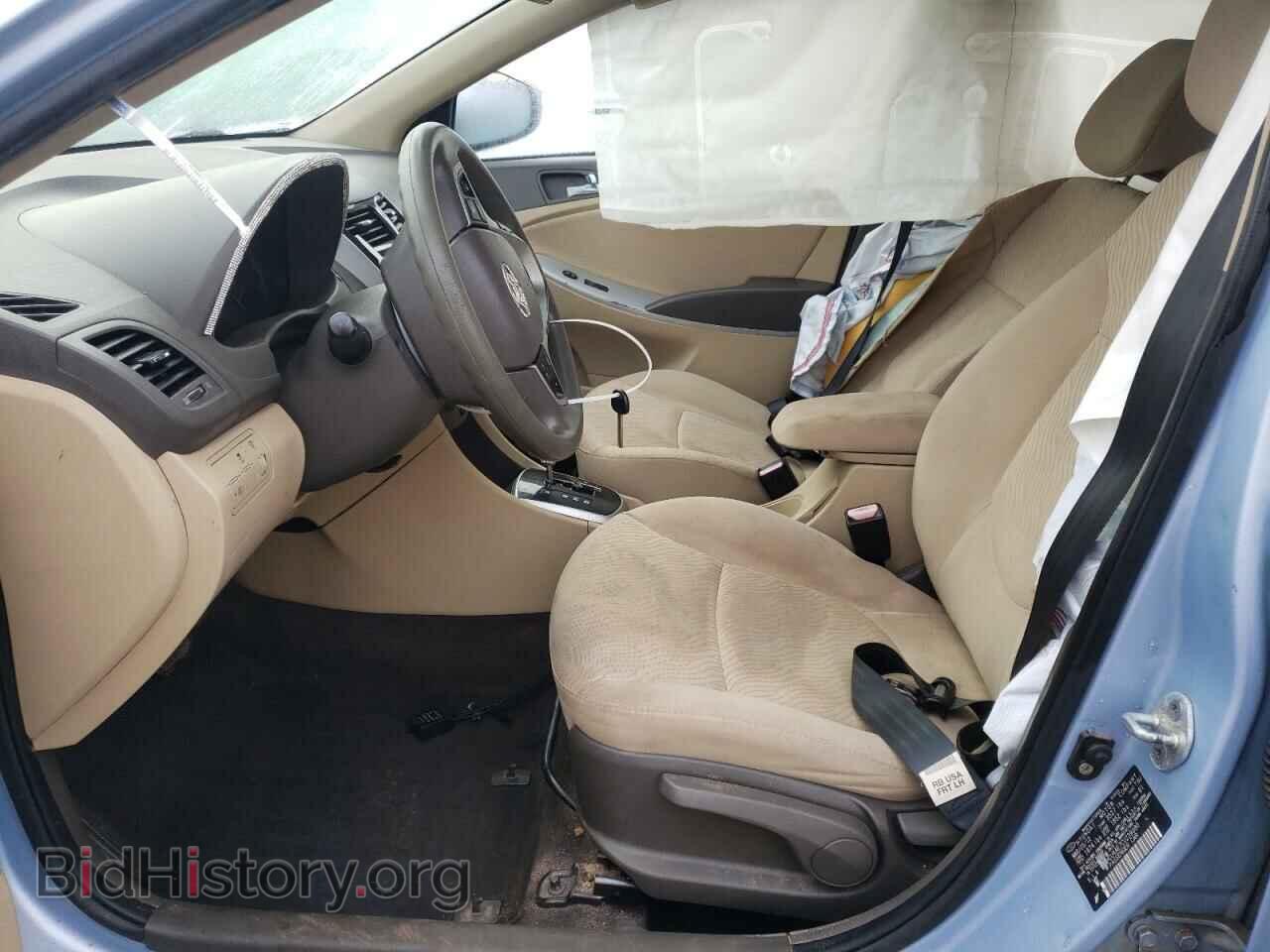 2012 HYUNDAI ACCENT - VIN: KMHCU4AE7CU239380 - Фото 7