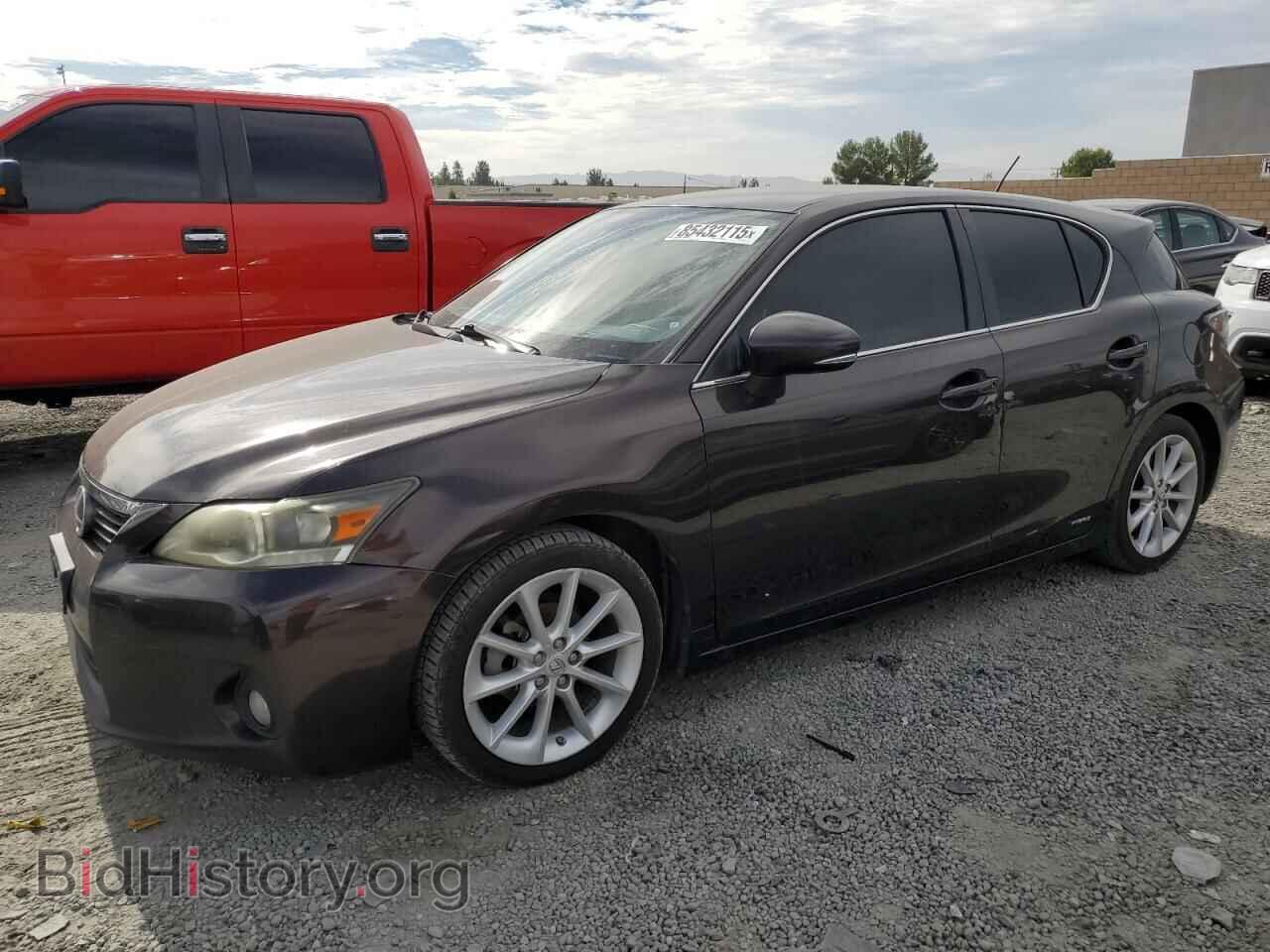 Photo JTHKD5BH8C2075744 - LEXUS CT 200 2012