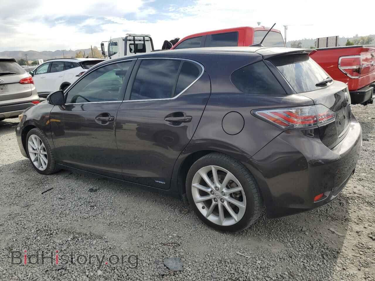 2012 LEXUS CT 200 - VIN: JTHKD5BH8C2075744 - Фото 2