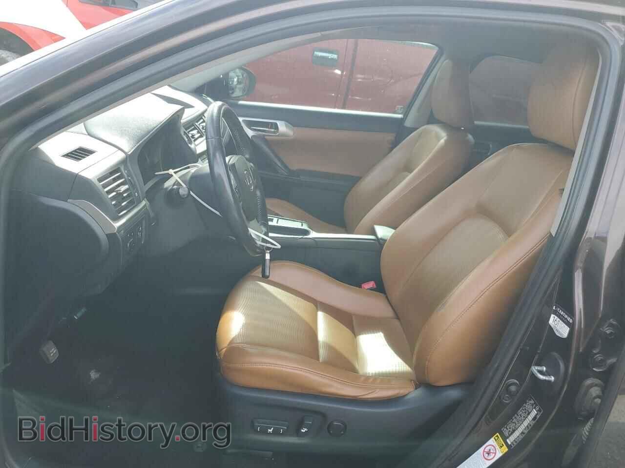 2012 LEXUS CT 200 - VIN: JTHKD5BH8C2075744 - Фото 7