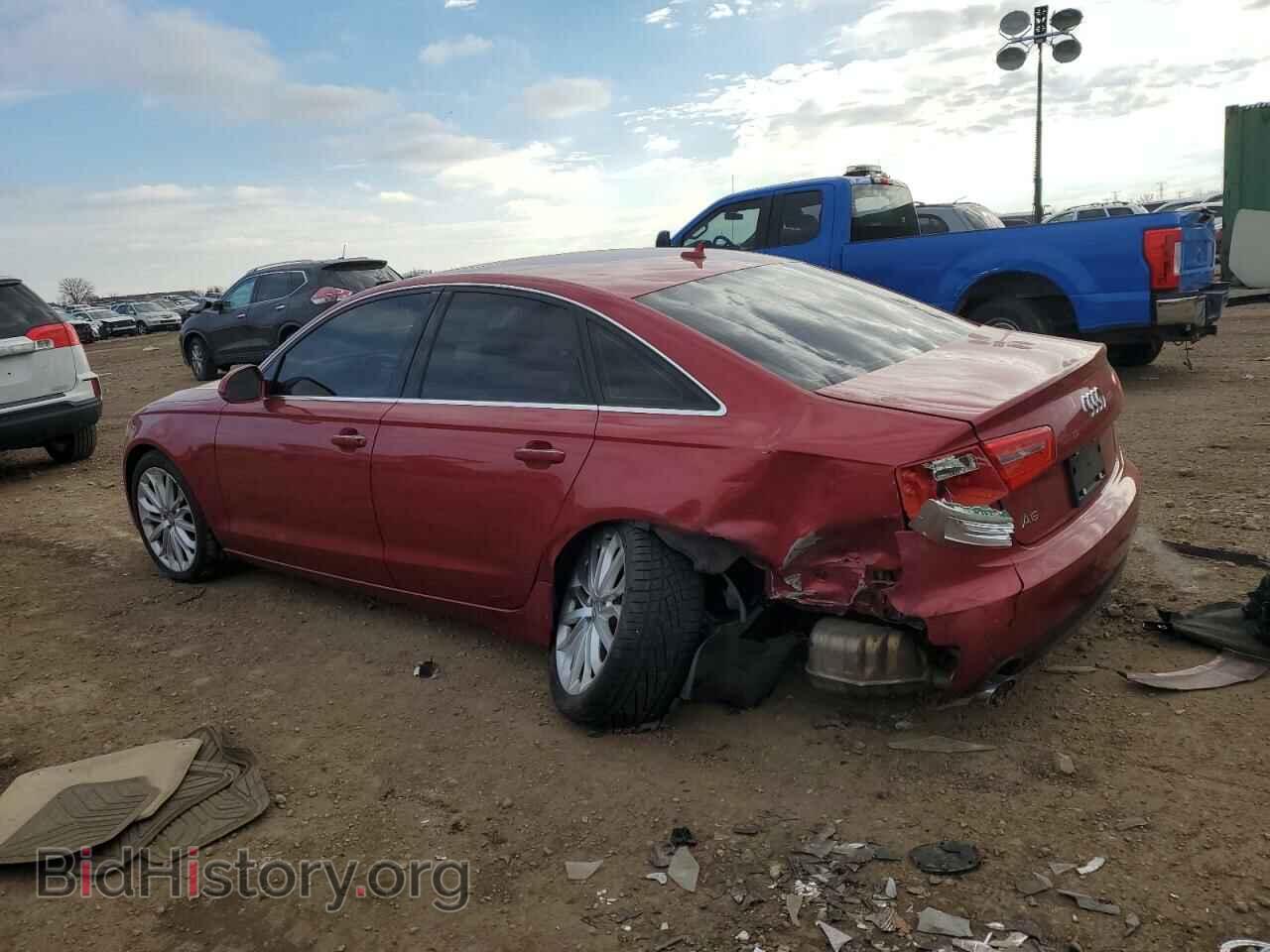 2014 AUDI A6 - VIN: WAUGFAFC7EN016482 - Фото 2