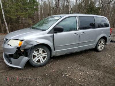 2013 Dodge CARAVAN SE, серебристый — VIN 2C4RDGBG2DR679280, Copart