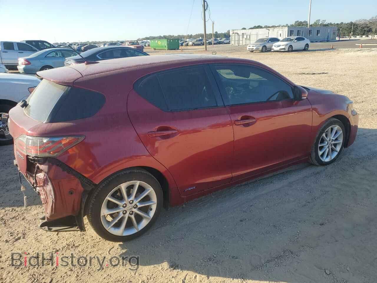 2011 LEXUS CT 200 - VIN: JTHKD5BH6B2008347 - Фото 3
