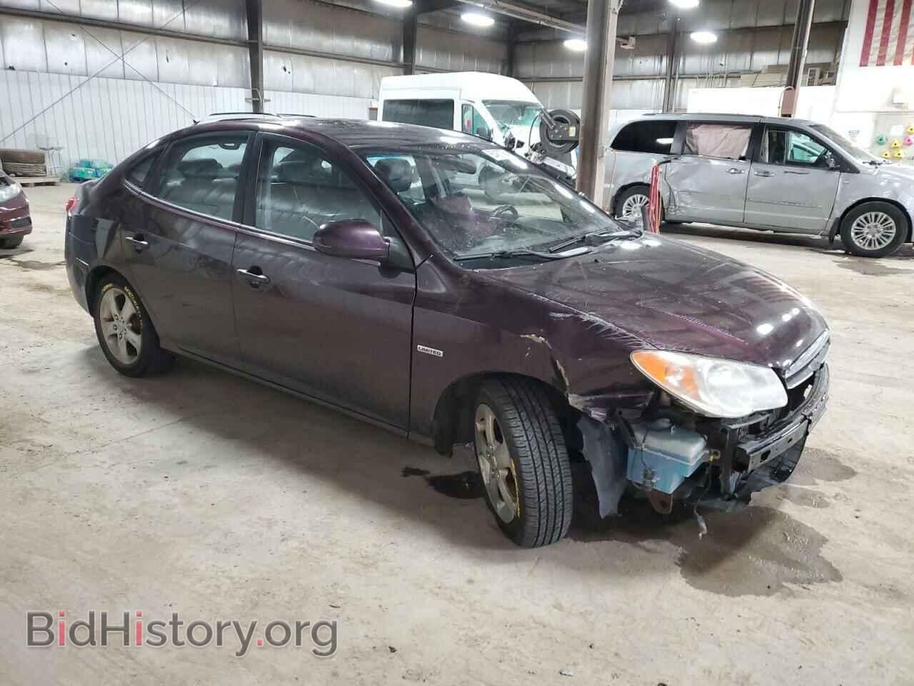 2007 HYUNDAI ELANTRA - VIN: KMHDU46D87U125348 - Фото 4