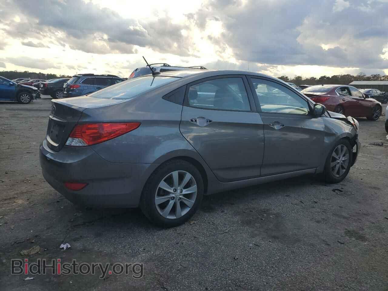2014 HYUNDAI ACCENT - VIN: KMHCU4AE6EU767995 - Фото 3