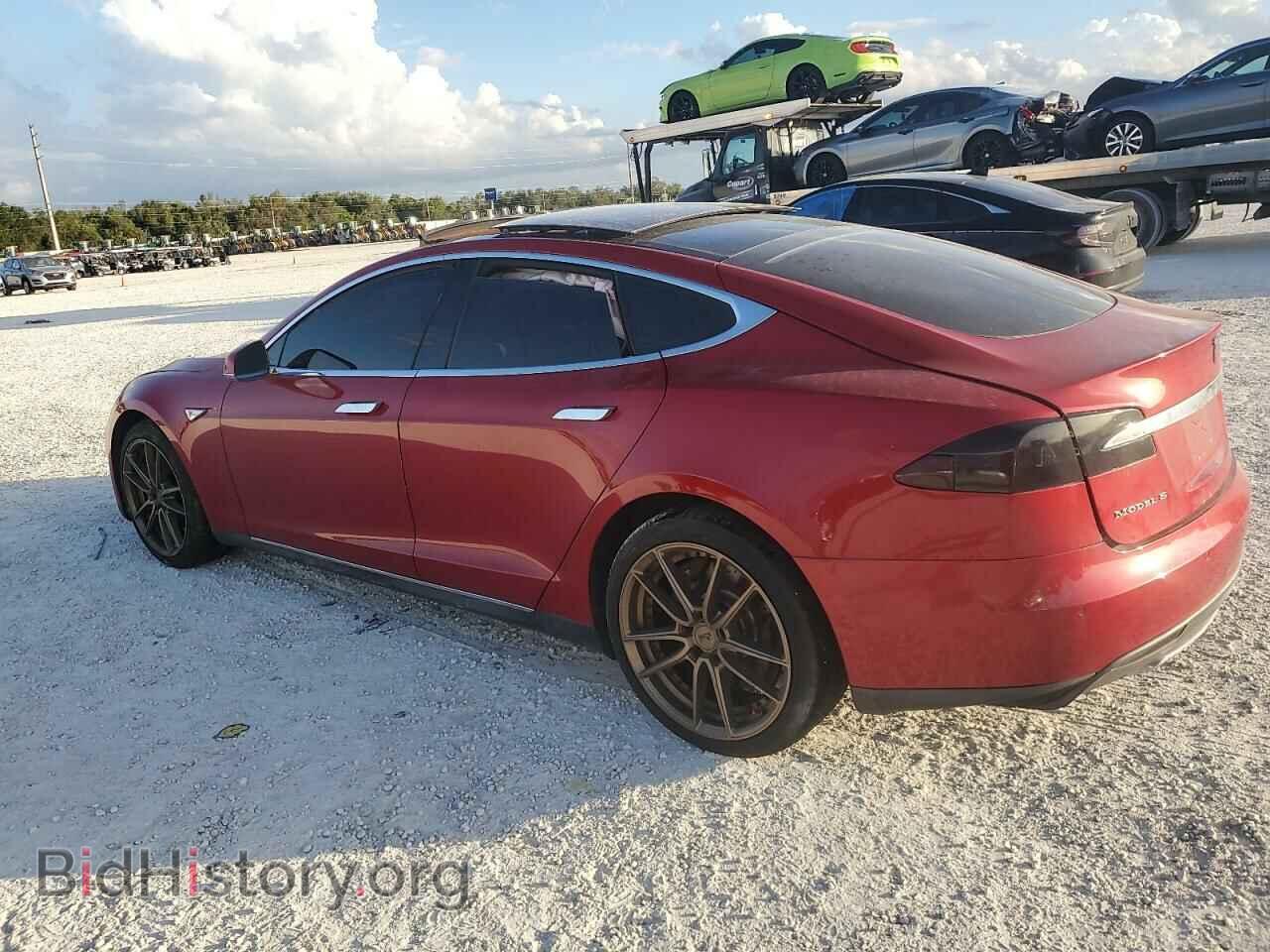 2013 TESLA MODEL S - VIN: 5YJSA1CN7DFP28165 - Фото 2