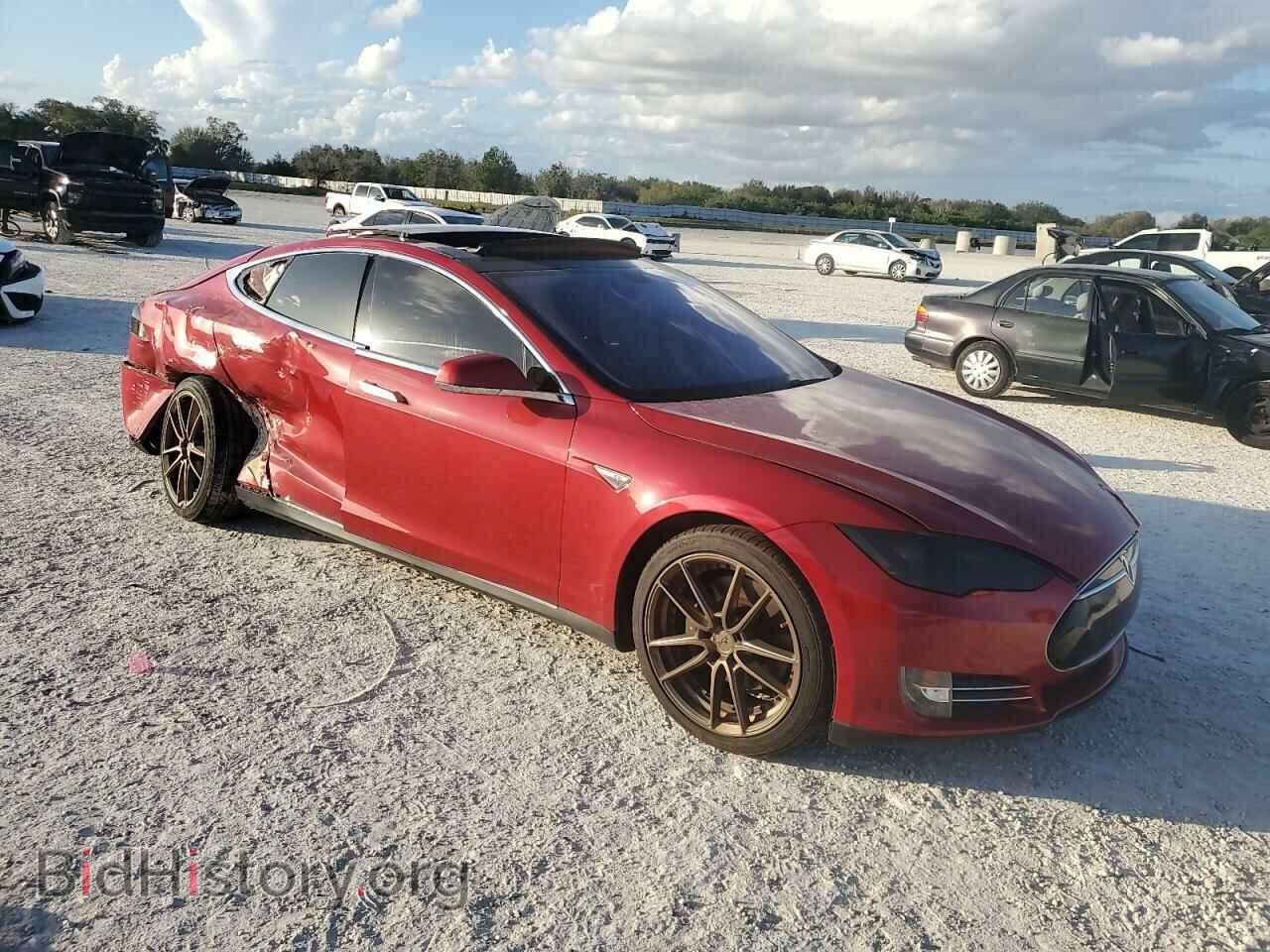 2013 TESLA MODEL S - VIN: 5YJSA1CN7DFP28165 - Фото 4
