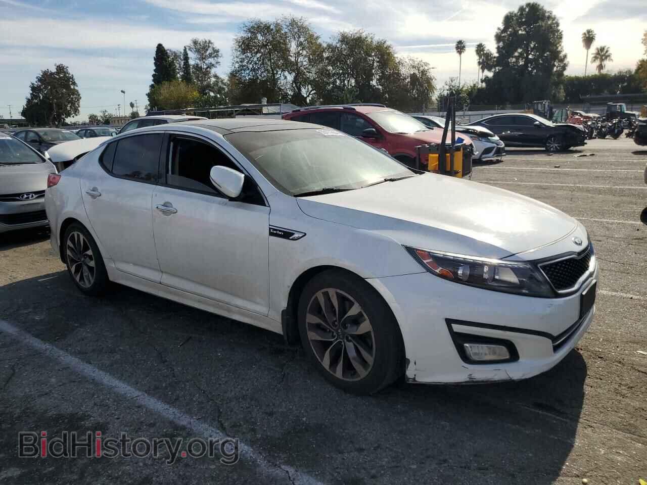 2015 KIA OPTIMA - VIN: 5XXGR4A67FG474713 - Фото 4