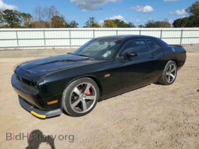 2012 Dodge CHALLENGER SRT-8, черный — VIN 2C3CDYCJ9CH118699, Copart