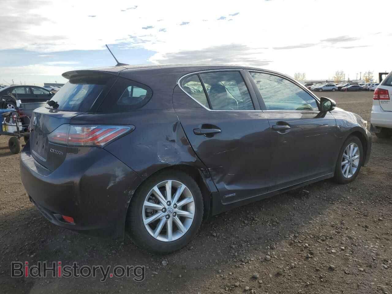 2011 LEXUS CT 200 - VIN: JTHKD5BH9B2034599 - Фото 3