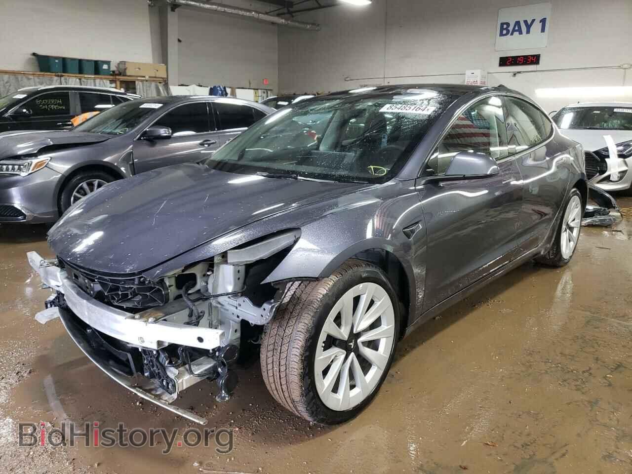 Photo 5YJ3E1EB5NF317117 - TESLA MODEL 3 2022