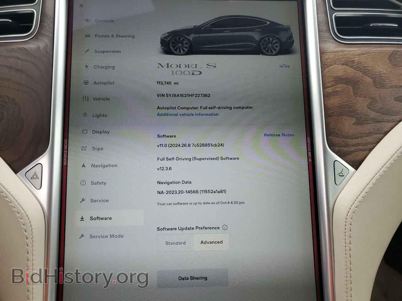 2017 TESLA MODEL S - VIN: 5YJSA1E21HF227362 - Photo 9