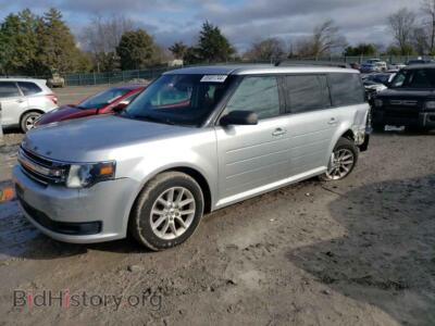 2014 Ford FLEX SE, silver — VIN 2FMGK5B85EBD42635, Copart