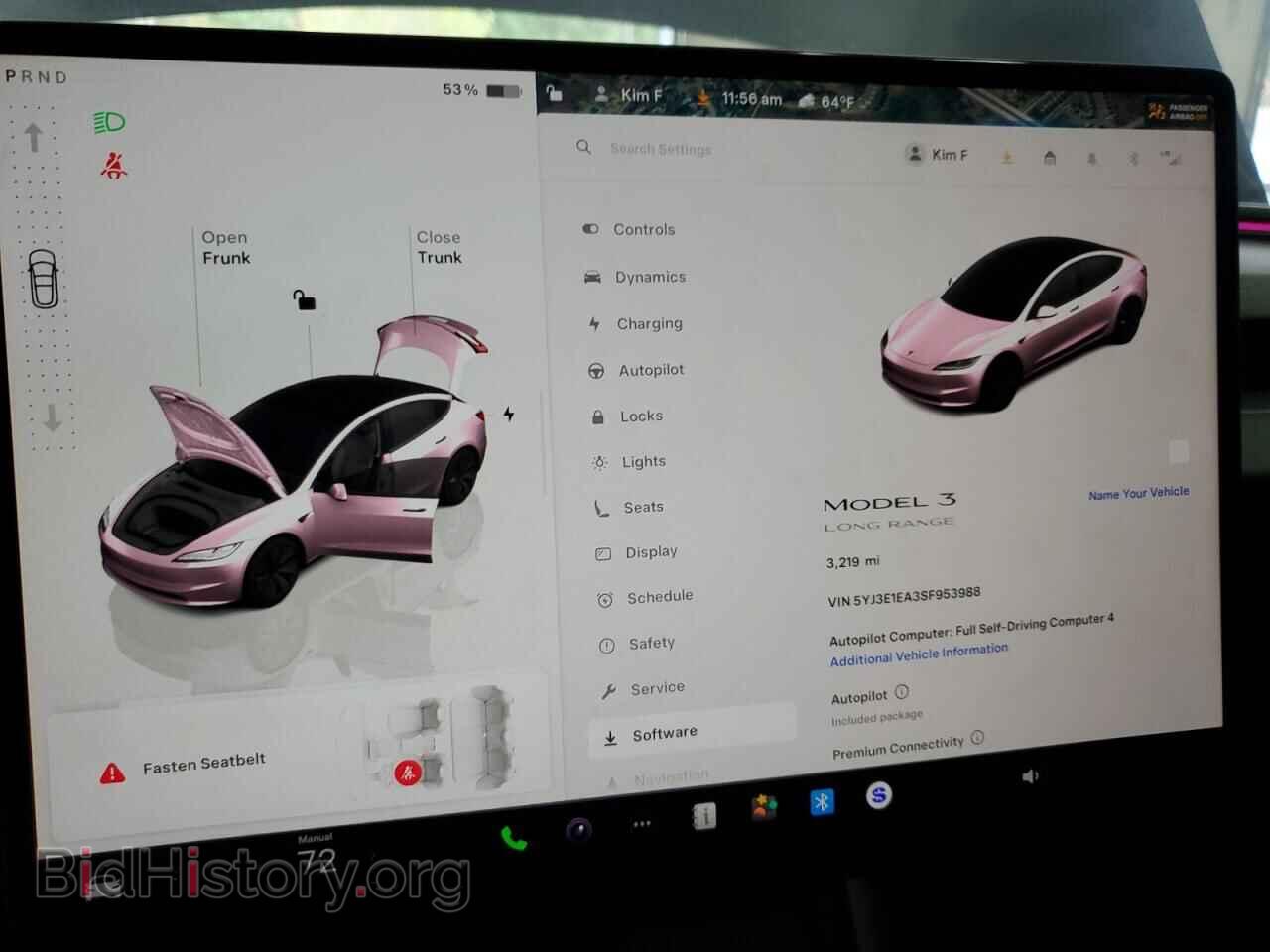 2025 TESLA MODEL 3 - VIN: 5YJ3E1EA3SF953988 - Photo 9