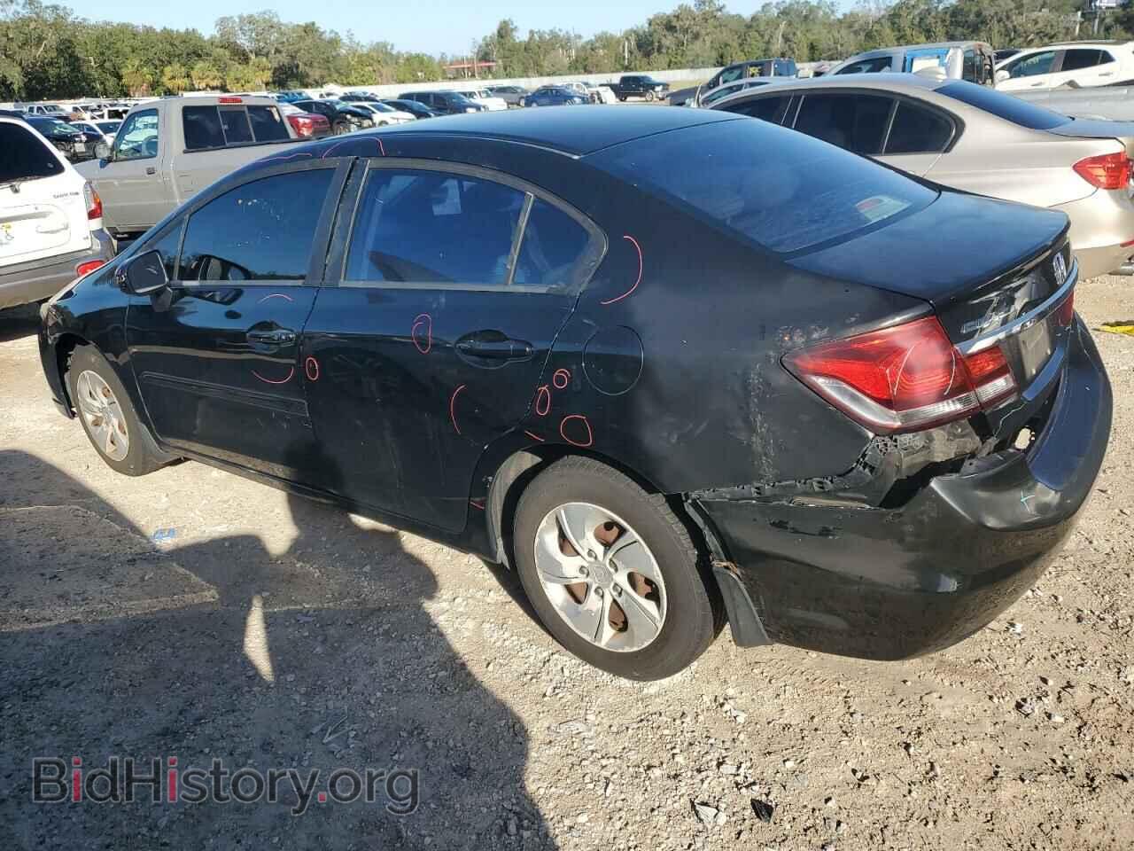 2014 HONDA CIVIC - VIN: 19XFB2F57EE077482 - Фото 2